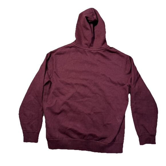 Polo Ralph Lauren Y2K Full Zip Hoodie Men’s XL Burgundy Embroidered Logo - Picture 3 of 4